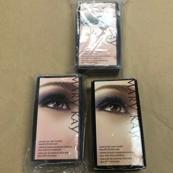 Mary Kay Makeup Lot Of 3 Mary Kay Mineral Eye Color Bundle For